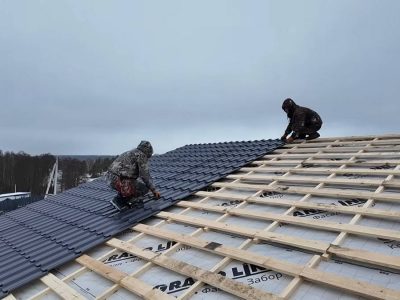 Утепление крыши, монтаж кровли в Уваровке
